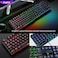 4-in-1 Gaming Keyboard Mouse Headset Combo Set &ndash; Wired RGB Backlit Keyboard, Ergonomic Gaming Mouse, Comfortable Headphones, and Large Mousepad for PC