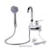 Electric Instant Hot Water Tap with Digital Display &amp; Hand Shower   Fast Heating Bathroom Water Heater Faucet