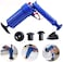 Drain Blaster Air Powered Plunger Gun &ndash; High Pressure Drain Clog Remover Pump for Toilet, Sink, Bathtub, Shower &amp; Kitchen Pipes,  (Blue)