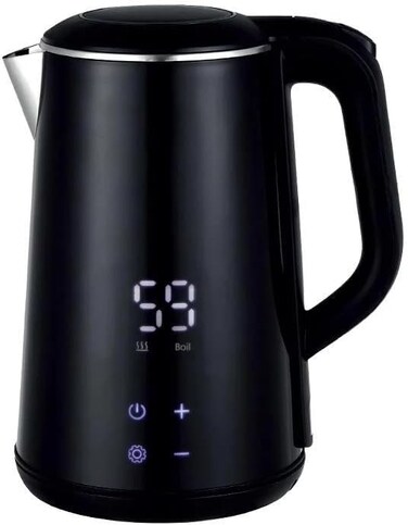 Electric Kettle 1.6L &ndash; Digital Temperature Control, 1500W Fast Boiling Stainless Steel Kettle with Auto Shut-Off &amp; Keep Warm Function