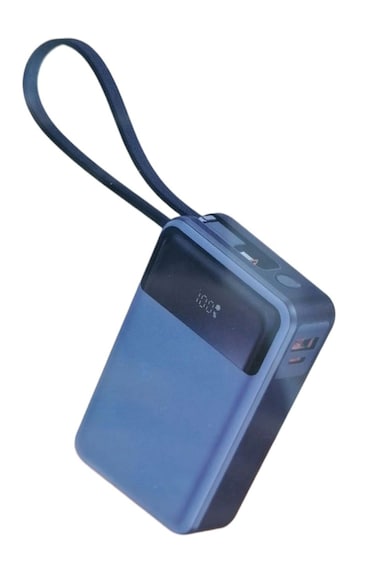 بنك طاقة 20000 مللي أمبير/ساعة - شحن سريع 65 واط، شاحن محمول عالي السعة مع شاشة رقمية للهواتف والأجهزة اللوحية وأجهزة الكمبيوتر المحمولة