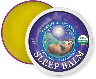 Sleep Balm 56g &ndash; Organic Essential Oil Aromatherapy Balm with Lavender &amp; Bergamot   Natural Sleep Support for Adults &amp; Kids   Relaxing &amp; Calming Bedtime Balm