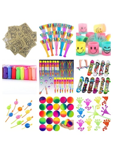 Pack fo 90 toys ideal for goody bags party favors birthday return gifts girls and boys