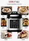 6L Electric Multi-Function Pressure Cooker – 24 Cooking Programs, Touch Control Panel, 3 Pressure Levels, 24H Timer, Non-Stick Pot & Auto Lid Lock