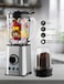 2 in 1 Professional Blender & Coffee Grinder with 1.5L Glass Jar & 300ml Grinding Cup, Stainless Steel Blades, Multi-Speed Control & Pulse Function