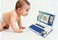 Educational English Learning Laptop for Kids, Learning Toy with Letters, Words, Numbers, Melodies & Games, Interactive Children’s Study Computer Toy