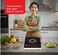 Portable Infrared Electric Cooktop, Single Burner Hot Plate with 12 Adjustable Heat Levels, LED Digital Display, Timer, 6 Preset Functions, Glass Surface for Home, Office &amp; Camping