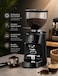 Professional Flat Burr Coffee Grinder 260W   Adjustable Grind Settings for Espresso, French Press, Drip Coffee & Pour Over   Fine, Medium & Coarse Coffee Grinder