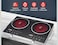 2 Burner Digital Infrared Cooker 3400W   Portable Double Ring Electric Stove with Touch & Knob Controls   Adjustable Temperature Tempered Glass Panel & Overheat Protection