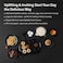 2 in 1 Pancake & Mini Crepe Maker 1600W, 12-Cavity Electric Pancake Maker, Mini Crepe Maker with Non-Stick Plate, Auto Temperature Control & Cool-Touch Handles