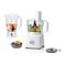 4-in-1 Food Processor & Blender with Chopper, Citrus Juicer, Slicer & Shredder, Multi-Function Kitchen Food Processor with Pulse Function