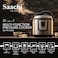 10L Electric Pressure Cooker, 10 Multi-Cooking Programs, LED Display, 24H Timer, Non-Stick Inner Pot, Stainless Steel Multi Cooker