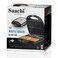 4 Slice Waffle Maker with Square Grid Design, Non-Stick Plates, Electric Belgian Waffle Maker for Breakfast, Snacks & Home Kitchen
