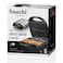 4 Slice Electric Waffle Maker, Square Grid Design with Non-Stick Cooking Plates, Belgian Waffle Iron for Homemade Breakfast & Snacks
