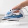 Steam Iron  Ceramic Soleplate, 320ml Water Tank, Adjustable Steam & Spray, Burst & Self-Clean Function