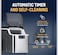Portable Ice Maker Machine 4L, Countertop Ice Cube Maker with Digital Display, 24 Ice Cubes per Cycle, Timer, Automatic On/Off, Compact Ice Maker for Home, Office & Parties
