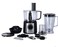8-in-1 Food Processor 2L + 1.2L Dual Bowl, Multi-Function Food Chopper, Grinder, Slicer & Shredder, Stainless Steel Blades, Kitchen Food Processor