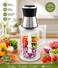 Food Chopper & Mini Food Processor, Powerful Electric Vegetable  Chopper with Stainless Steel Sharp Blades, One-Touch Operation, Easy Cleaning Kitchen Cutter