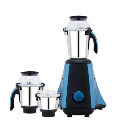 Heavy Duty Mixer Grinder Blender, Made in India Powerful Kitchen Grinder with Copper Motor, Rust Resistant Design, Multi-Purpose Jars for Masala, Spices, Smoothies, Juice, Chutney & Blending