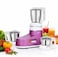 3 in 1 Mixer Grinder & Blender, Made in India Heavy Duty Kitchen Grinder with Stainless Steel Sharp Blades, 3 Speed Settings & Pulse Function, 1.5L Mixing Jar, 1L Grinding Jar & 0.5L Mill Jar