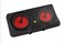 Double Ceramic Electric Hot Plate 2000W, 2 Burner Portable Cooktop Stove with Easy-Clean Ceramic Glass Surface, Fast & Efficient Heating for Home, Kitchen, Office & Camping