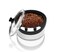 Electric Coffee Bean Roaster 800g Capacity, 1200W Coffee Roasting Machine with 0-240°C Adjustable Temperature Control, Tilted Drum Design & Transparent Glass Lid