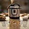 8L Electric Pressure Cooker, 10 Multi-Cooking Programs, LED Display, 24H Timer, Non-Stick Inner Pot, Stainless Steel Multi Cooker