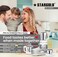 3 in 1 Mixer Grinder & Blender, Heavy Duty Kitchen Food Processor with Stainless Steel Sharp Blades, 3 Speed Settings & Pulse Function, 1.5L Blender Jar, 1L Grinding Jar & 0.5L Chutney/Mill Jar
