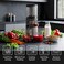 Slow Juicer with Extra-Large Feed Chute, Full Copper Motor, Slow Squeeze Technology, Advanced Juice &amp; Pulp Separation, 1L Juice Container &amp; 700ml Pulp Container