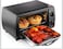 8L Mini Oven, 650W Electric Countertop Oven for Baking, Toasting, Grilling, Broiling &amp; Reheating, Adjustable Temperature Control, Defrost Function, Tempered Glass Door, Compact Oven for Kitchen