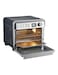 22L Digital Air Fryer Oven 1700W, Stainless Steel Air Fryer Toaster Oven with Digital Display, Programmable Temperature &amp; Timer, Multi-Function Convection Oven for Air Frying, Baking, Roasting &amp; Grilling