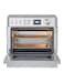 22L Digital Air Fryer Oven 1700W, Stainless Steel Air Fryer Toaster Oven with Digital Display, Programmable Temperature &amp; Timer, Multi-Function Convection Oven for Air Frying, Baking, Roasting &amp; Grilling