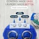 3KG Portable Washing Machine, Twin Tub Semi Automatic Washer with Wash & Spin Function, Compact Laundry Washer, Low Noise Operation, White