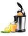 Electric Citrus Juicer with Powerful Motor, Stainless Steel Orange Squeezer, Automatic Juicing Machine with Soft-Grip Handle, Easy-to-Use Juice Extractor for Oranges, Lemons and Other Citrus Fruits for Home &amp; Kitchen