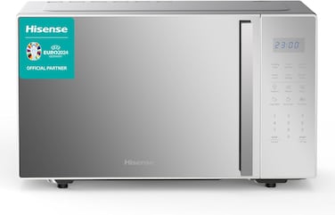Hisense 30L Microwave Oven, 11-levels of Power, Preset Programmes, Time &amp; Weight Defrost, LED Display, Cooking End Signal, Large Capacity, H30MOMS9H