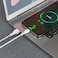 BOROFONE BX51 Triumph charging data cable for Type C - White