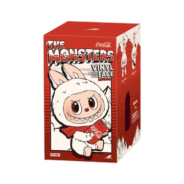 LABUBU POP MART COCA COLA THE MONSTER BLIND BOX VINYL FACE