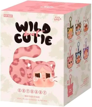 Popmart Crybaby Wild But Cutie Series Pendant Blind Box