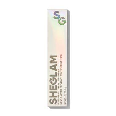 SHEGLAM POUT-PERFECT SHINE LIP PLUMBER PEACHY KEEN 2g