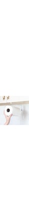 Demiawaking Kitchen Roll Holder Dispenser Under Cabinet Roll Paper Towel Holder Storage Rack Shelf