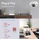 Hikvision DS-2CD2543G2-IS 4MP EXIR Fixed Mini Dome Network Camera, H.265+ IP Security Camera with IR Night Vision, WDR, PoE &amp; Audio Support