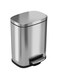 iTouchless SoftStep 1.32 Gallon Small Bathroom Trash Can with Lid and Odor Filter, Removable Inner Bucket, 5 Liter Slim Space-Saving Wastebasket Bin for Bedroom Living Room Home Garage