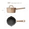 Carote 1.9 Litre Nonstick Saucepan with Pour Spout &amp; Strainer Lid, PFAS &amp; PFOA Free Healthy Cooking, Titanium-Reinforced with Heat-Resistant Handle, All-Stovetop Compatible, Dishwasher Safe (Taupe)