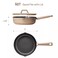Carote 4.7 Litre Nonstick Saut&eacute; Pan with Pour Spout &amp; Strainer Lid, PFAS &amp; PFOA-Free Healthy Cooking, Titanium-Reinforced with Heat-Resistant Handle, All-Stovetop Compatible, Dishwasher Safe (Taupe)