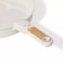 Carote 10-Piece Ceramic Nonstick Cookware Set with Detachable Handle, PFAS-Free Healthy Cooking Pots &amp; Pans, Stackable Design with Pour Spouts, All-Stovetop Compatible, Dishwasher Safe (Cream)