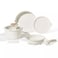 Carote 10-Piece Ceramic Nonstick Cookware Set with Detachable Handle, PFAS-Free Healthy Cooking Pots &amp; Pans, Stackable Design with Pour Spouts, All-Stovetop Compatible, Dishwasher Safe (Cream)