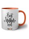 Best Mother Ever Printed Mug Orange/White/Black