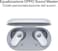 OPPO Enco Buds2 Pro True Wireless Earphones, 38 Hours Runtime, 12.4mm Driver, Bluetooth 5.3, Range 10m, Touch Control, IA Noise Cancellation, Android and iOS, IP55, Granite White