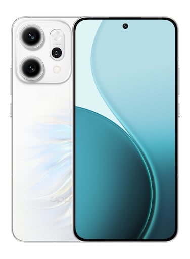 OPPO Reno14 Pro AI Phone Dual SIM, 12GB RAM, 512GB, 5G, Opal White
