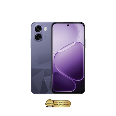 Oppo A6t Dual SIM, 6GB RAM, 256GB, 5G, Crystal Violet - Middle East Version